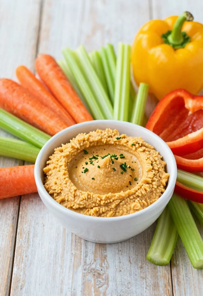 17 Lunch Ideas for Picky Eaters That Actually Work - 5. Sweet Potato Hummus with Veggie Sticks 1