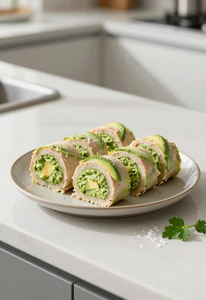 17 Lunch Ideas for Picky Eaters That Actually Work - 8. Turkey and Avocado Roll-Ups 1