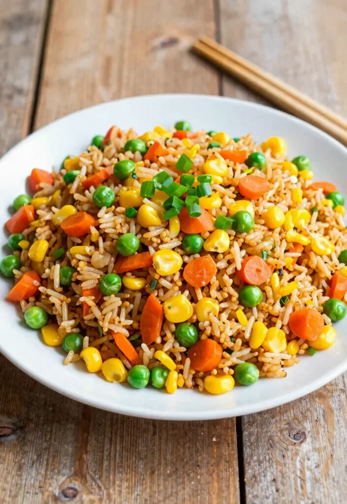 17 No-Cheese Dinner Recipes That Still Taste Amazing - 12. Vegetable Fried Rice 1