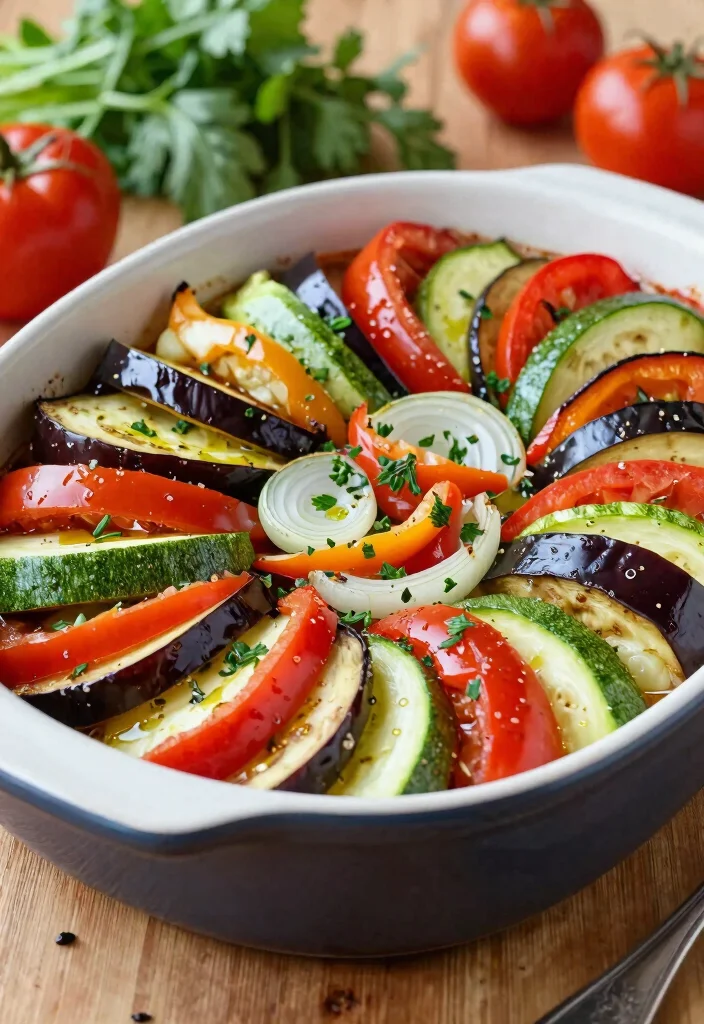 17 No-Cheese Dinner Recipes That Still Taste Amazing - 13. Baked Ratatouille 1