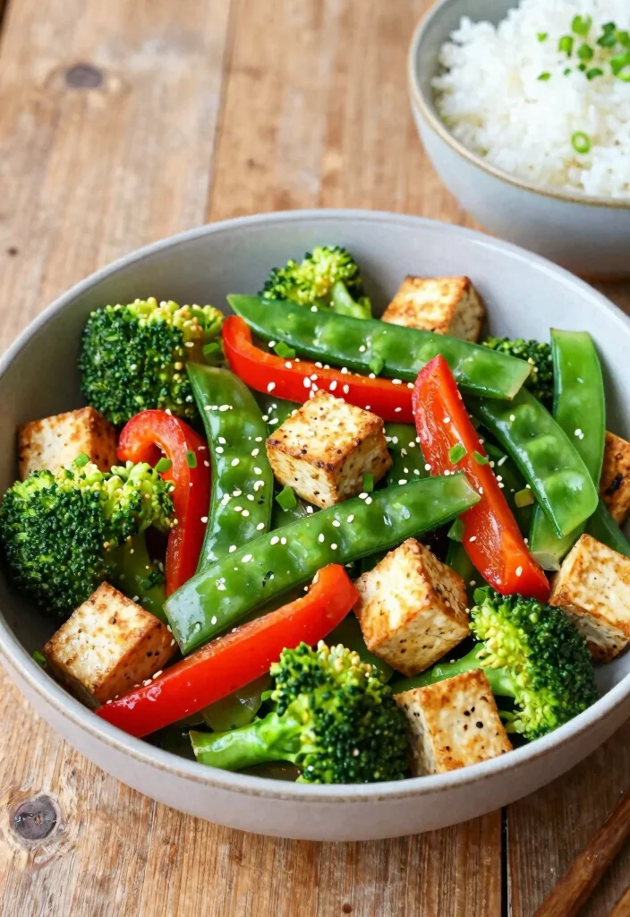17 No-Cheese Dinner Recipes That Still Taste Amazing - 9. Veggie-Packed Stir-Fry 1