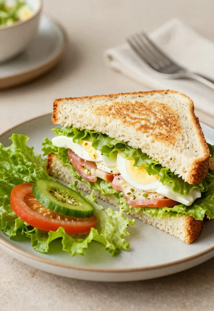 17 Quick Lunch Ideas at Home That Are Fast, Easy, and Delicious - 11. Egg Salad Sandwich 1