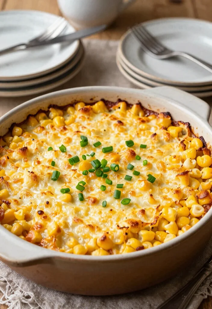 17 Retro 70s Dinner Party Recipes for a Throwback Night - 9. Cheesy Corn Casserole 1
