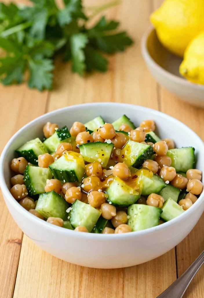 17 Shockingly Easy 2-Ingredient Dinner Recipes - 11. Chickpea Salad 1