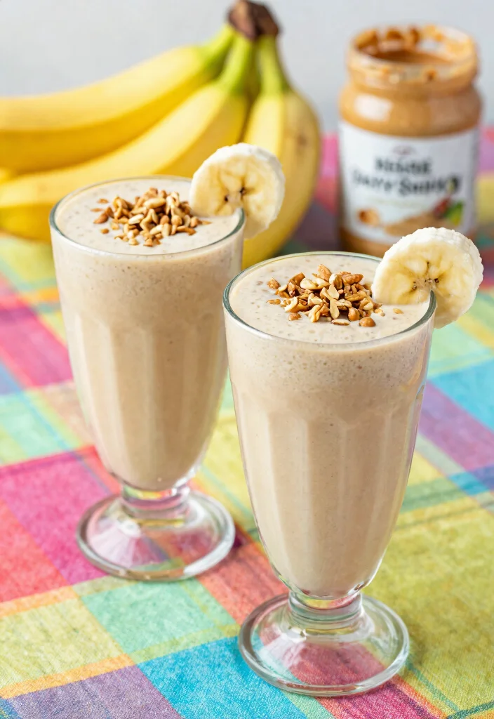 17 Shockingly Easy 2-Ingredient Dinner Recipes - 16. Peanut Butter Banana Smoothie 1