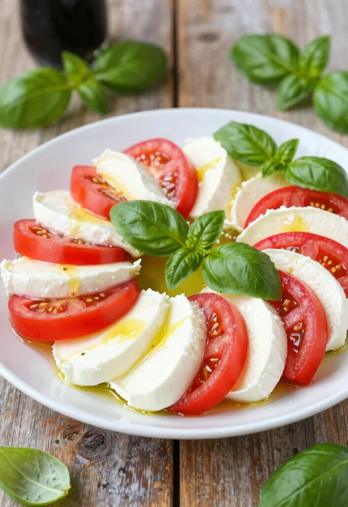 17 Shockingly Easy 2-Ingredient Dinner Recipes - 3. Caprese Salad with Mozzarella & Tomatoes 1