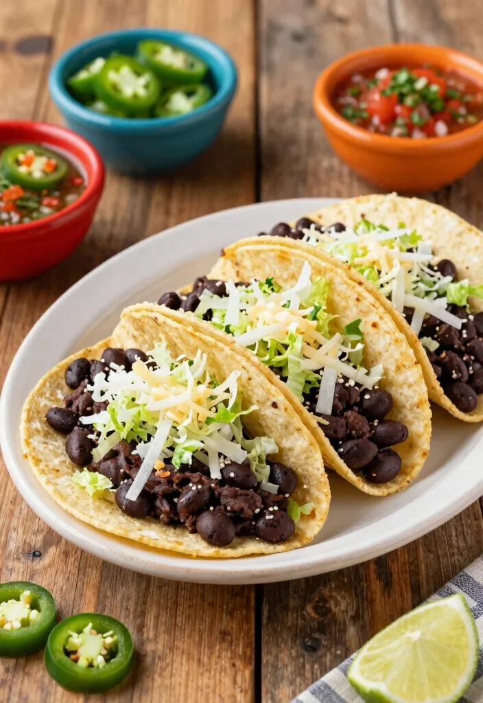 17 Shockingly Easy 2-Ingredient Dinner Recipes - 4. Black Bean Tacos 1