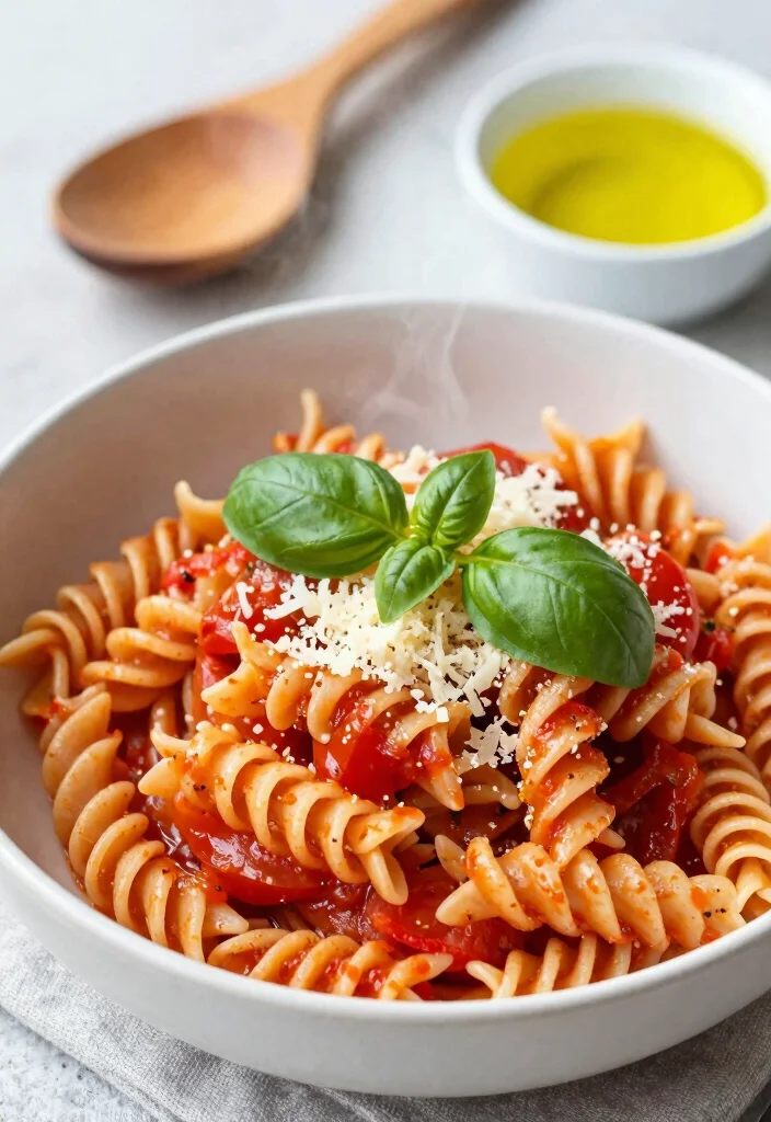 17 Shockingly Easy 2-Ingredient Dinner Recipes - 5. Tomato Basil Pasta 1
