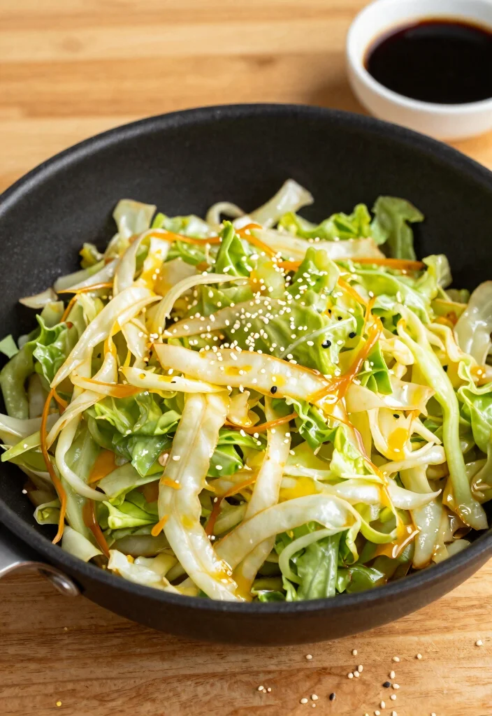 17 Shockingly Easy 2-Ingredient Dinner Recipes - 9. Cabbage Stir-Fry 1