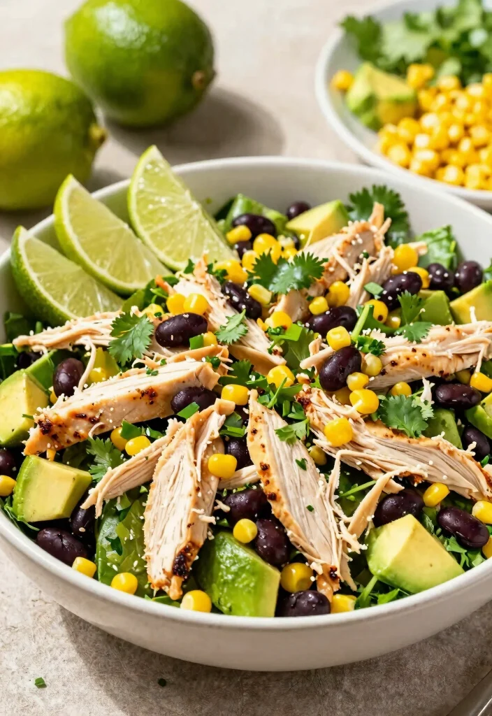 18 Chicken Salad Lunch Ideas That Are Fresh and Flavorful - 7. Southwest Chicken Salad 1