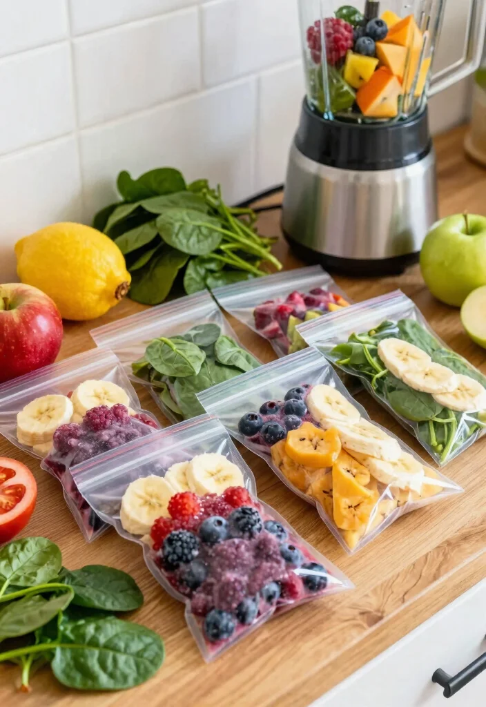 18 Cold Lunch Ideas for Kids That Don't Need Reheating - 10. Smoothie Packs 1