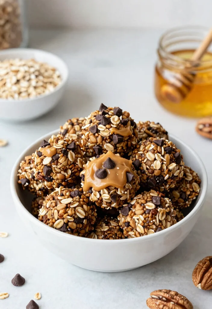 18 Cold Lunch Ideas for Kids That Don't Need Reheating - 17. Oatmeal Energy Bites 1