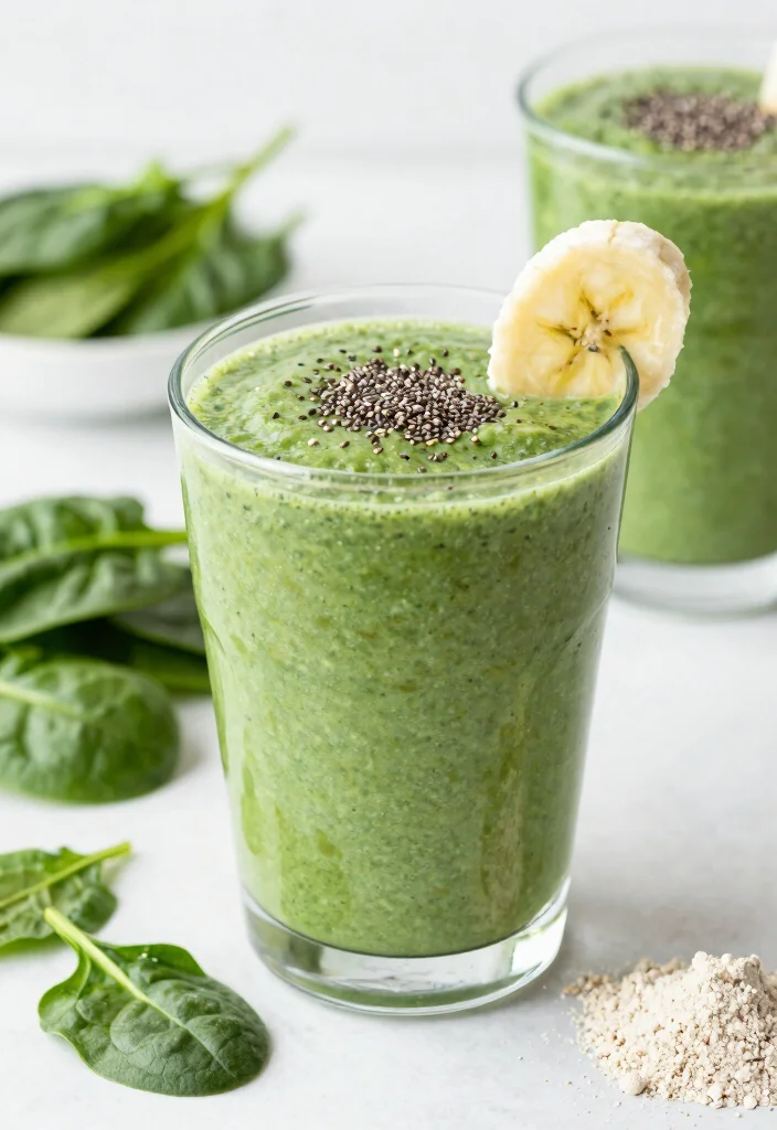 18 Easy High-Protein Lunch Ideas to Keep You Full Longer - 14. Protein-Packed Smoothie 1