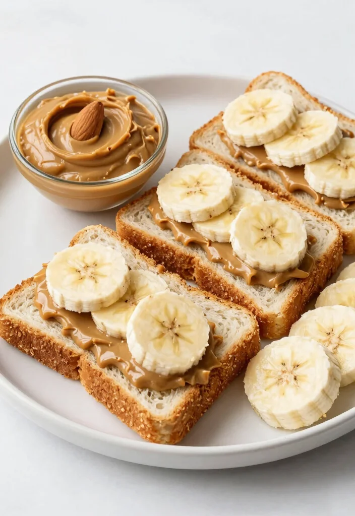 18 Healthy Back-to-School Lunch Ideas Kids Will Love - 16. Almond Butter and Banana Sandwiches 1