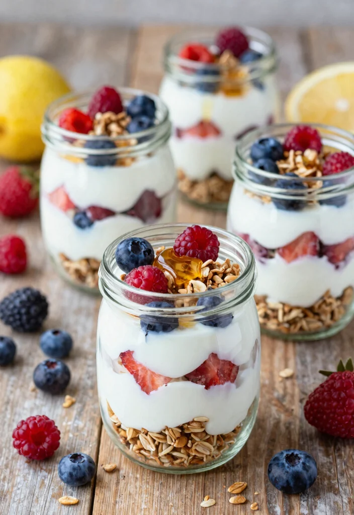 18 Healthy Back-to-School Lunch Ideas Kids Will Love - 4. Fruit and Yogurt Parfait 1