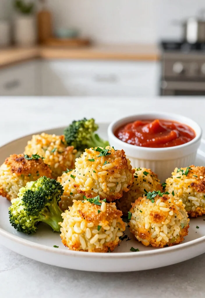 18 Healthy Back-to-School Lunch Ideas Kids Will Love - 5. Cheesy Broccoli and Rice Bites 1
