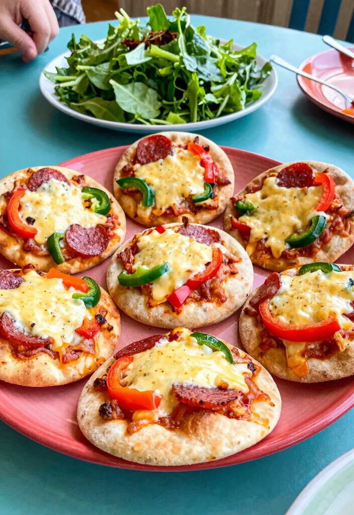 18 Healthy Back-to-School Lunch Ideas Kids Will Love - 6. Mini Pita Pizzas 1