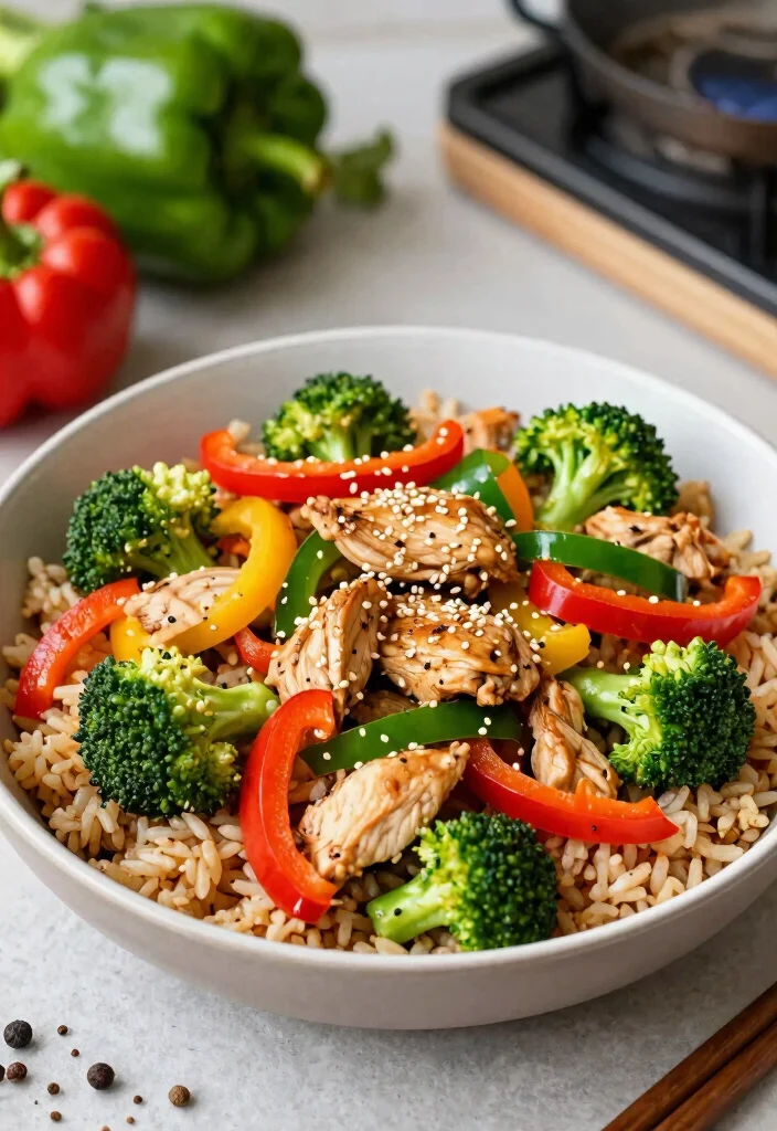 18 Healthy Dinner Recipes Safe for Pregnancy - 11. Chicken and Vegetable Stir-Fry 1