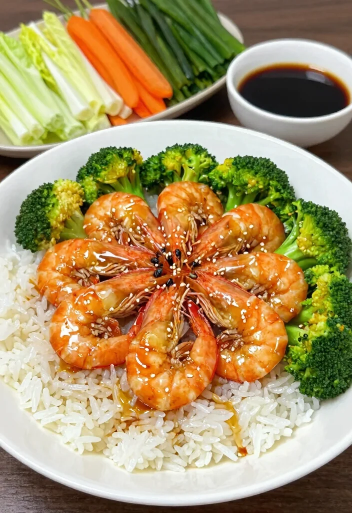 18 Healthy Dinner Recipes Safe for Pregnancy - 18. Honey Garlic Shrimp with Broccoli 1