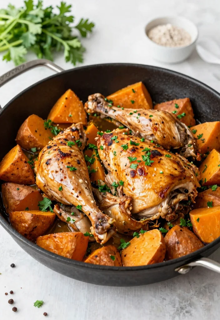 18 Healthy Dinner Recipes Safe for Pregnancy - 6. Turkey and Sweet Potato Skillet 1