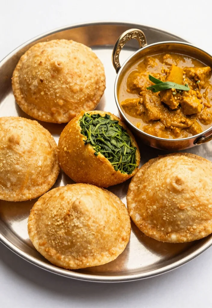 18 Healthy Indian Dinner Recipes for Easy Weeknights - 17. Palak Puri 1