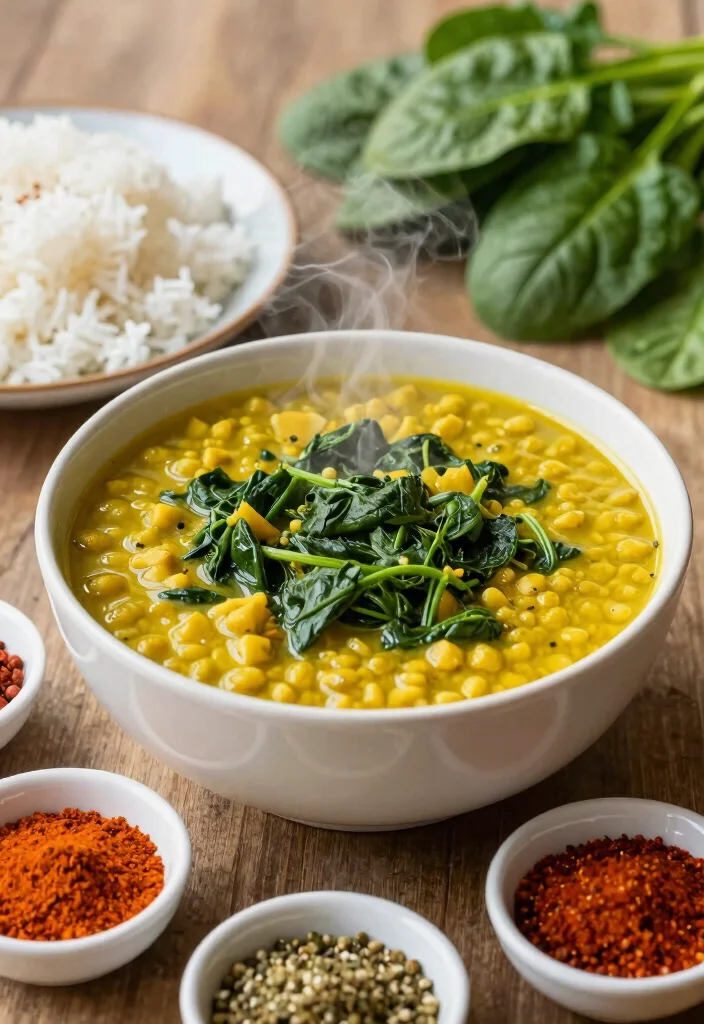18 Healthy Indian Dinner Recipes for Easy Weeknights - 2. Spinach Dal 1