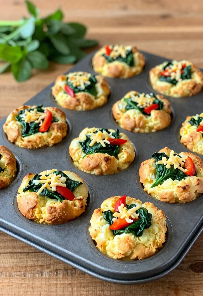18 Healthy Lunch Prep Ideas for Work (No Stress, No Fuss) - 11. Egg Muffins 1