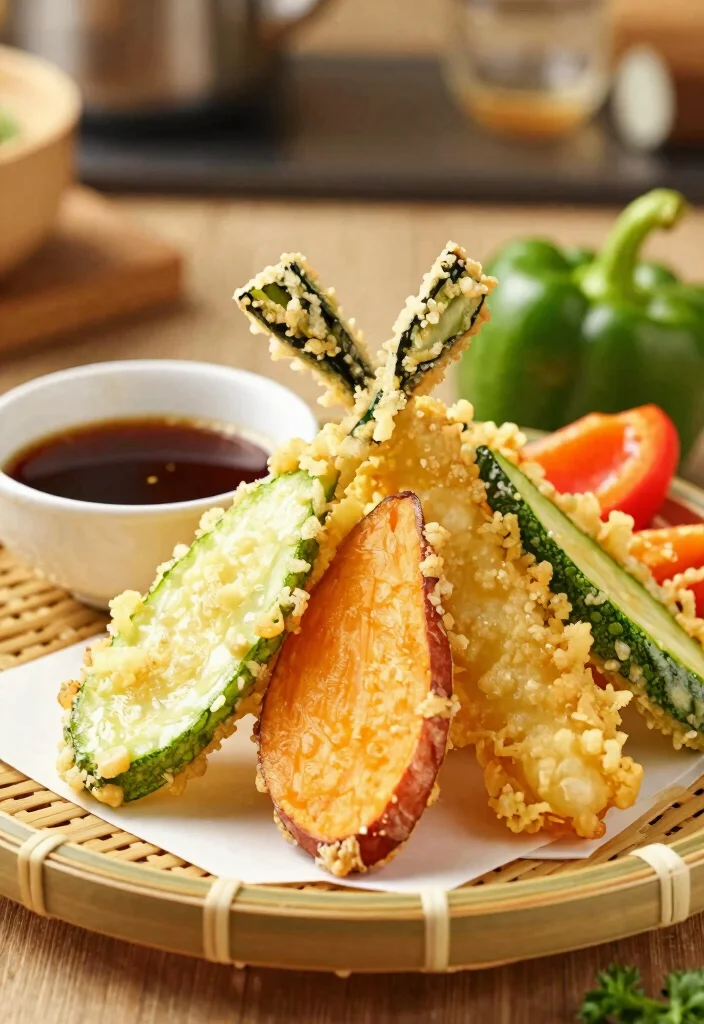 18 Japanese Bento Box Lunch Ideas That Look as Good as They Taste - 7. Colorful Vegetable Tempura 1