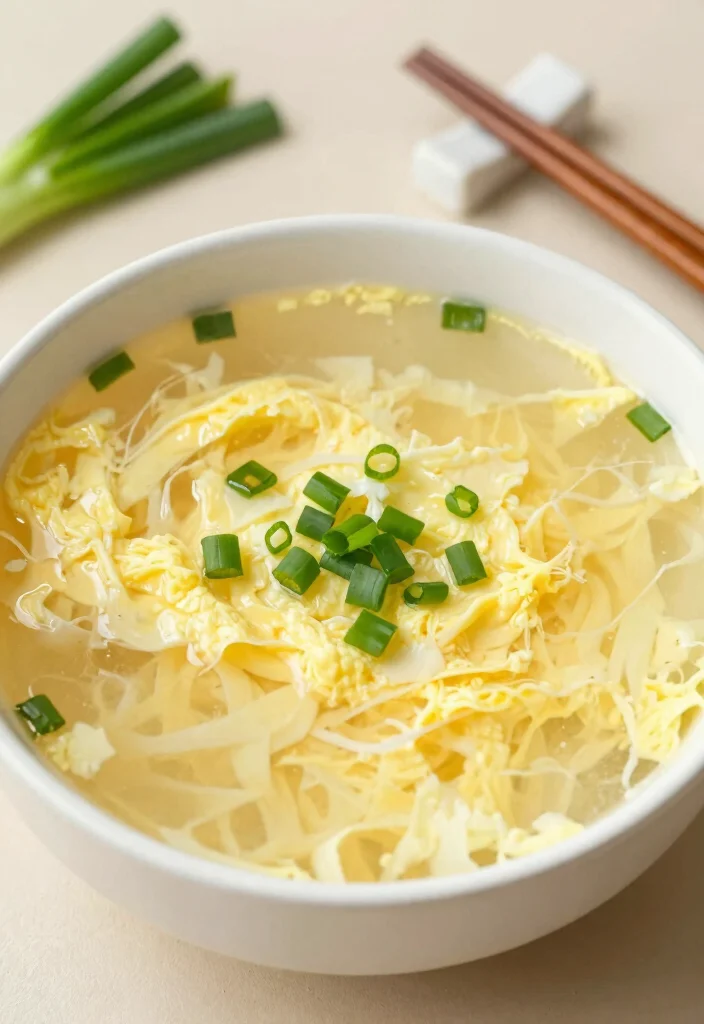 18 Light Dinner Recipes Under 300 Calories - 11. Egg Drop Soup 1