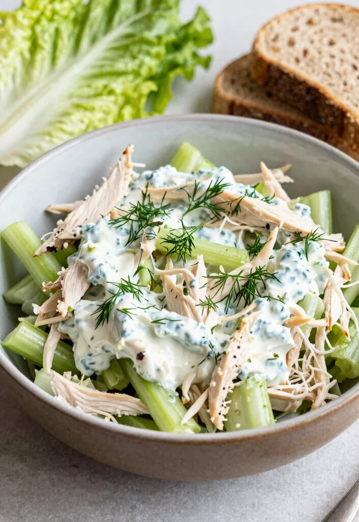 18 Light Dinner Recipes Under 300 Calories - 13. Greek Yogurt Chicken Salad 1