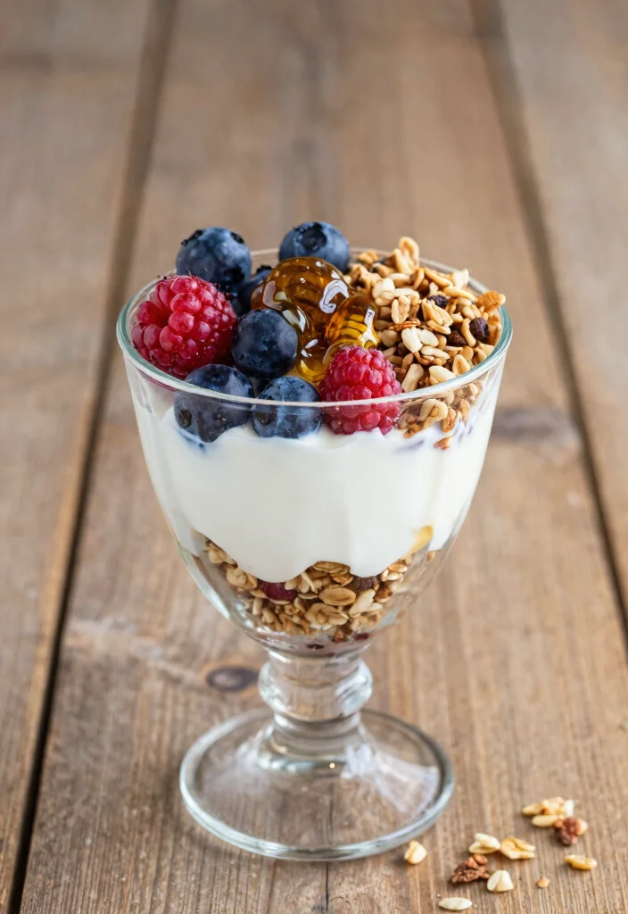 18 Light Dinner Recipes Under 300 Calories - 18. Fruit and Yogurt Parfait 1