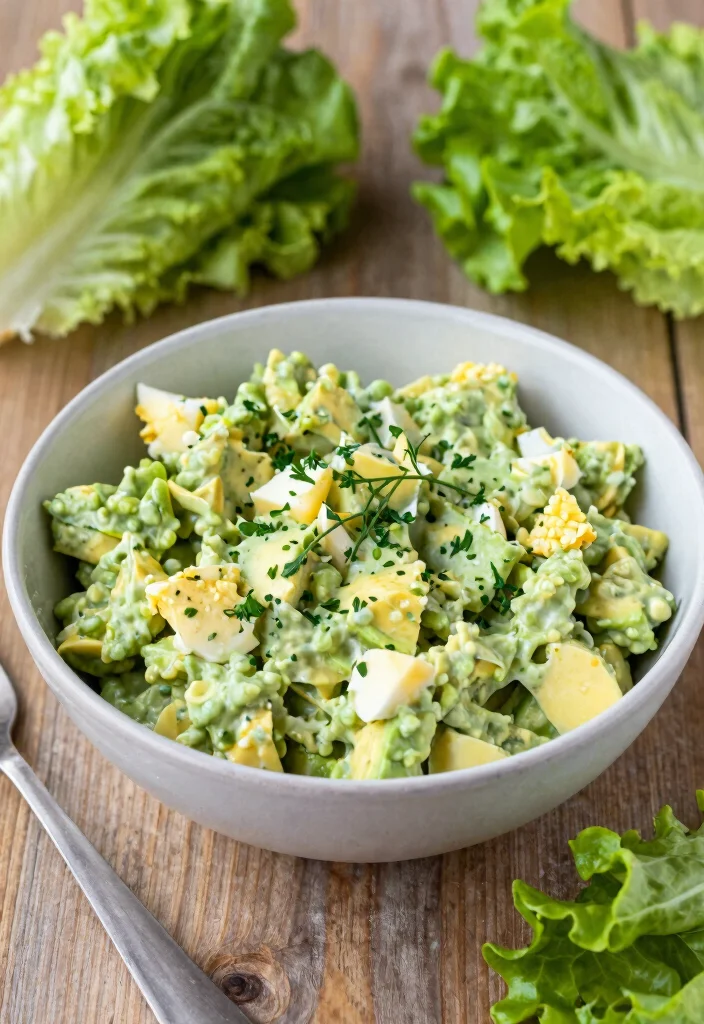 18 Low-Carb Lunch Ideas for Work That Are Easy to Pack - 13. Avocado Egg Salad 1