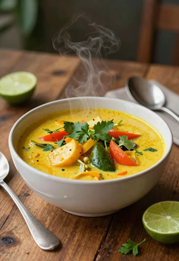 18 Low-Carb Lunch Ideas for Work That Are Easy to Pack - 18. Coconut Curry Soup 1