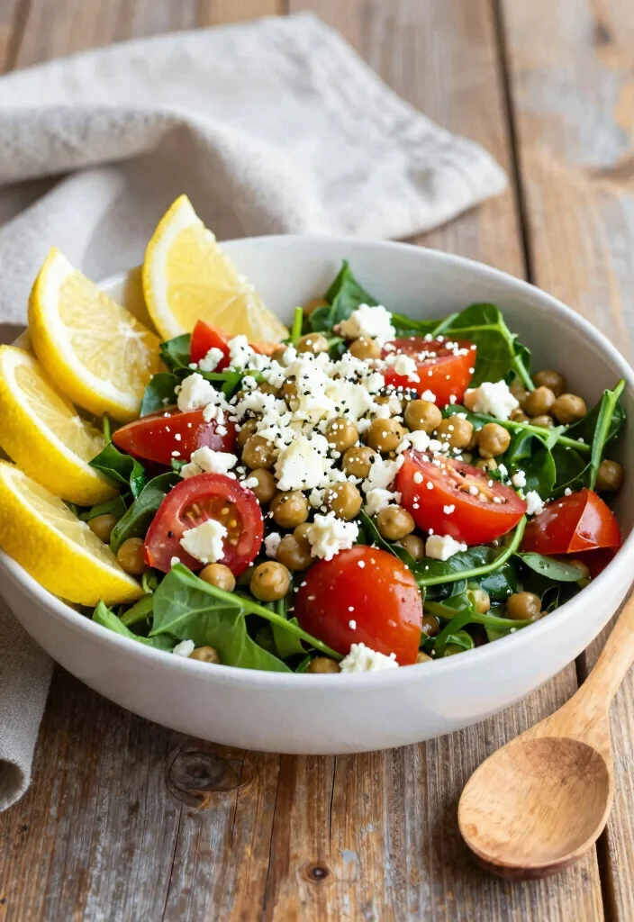 18 Lunch Ideas Under 400 Calories That Still Feel Filling - 1. Mediterranean Chickpea Salad 1