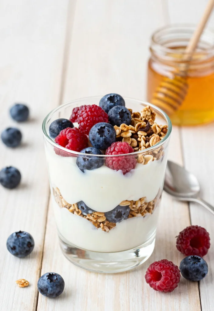 18 Lunch Ideas Under 400 Calories That Still Feel Filling - 8. Greek Yogurt Parfait 1
