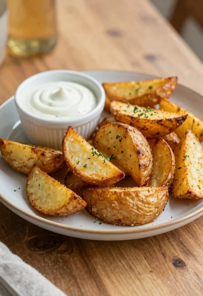 18 Lunch Sides for Sandwiches That Make Any Meal Better - 14. Baked Potato Wedges 1