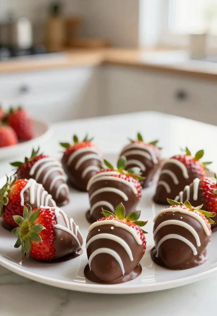 18 Lunch Sides for Sandwiches That Make Any Meal Better - 18. Chocolate-Dipped Strawberries 1