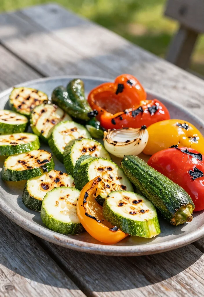 18 Lunch Sides for Sandwiches That Make Any Meal Better - 9. Grilled Vegetable Medley 1