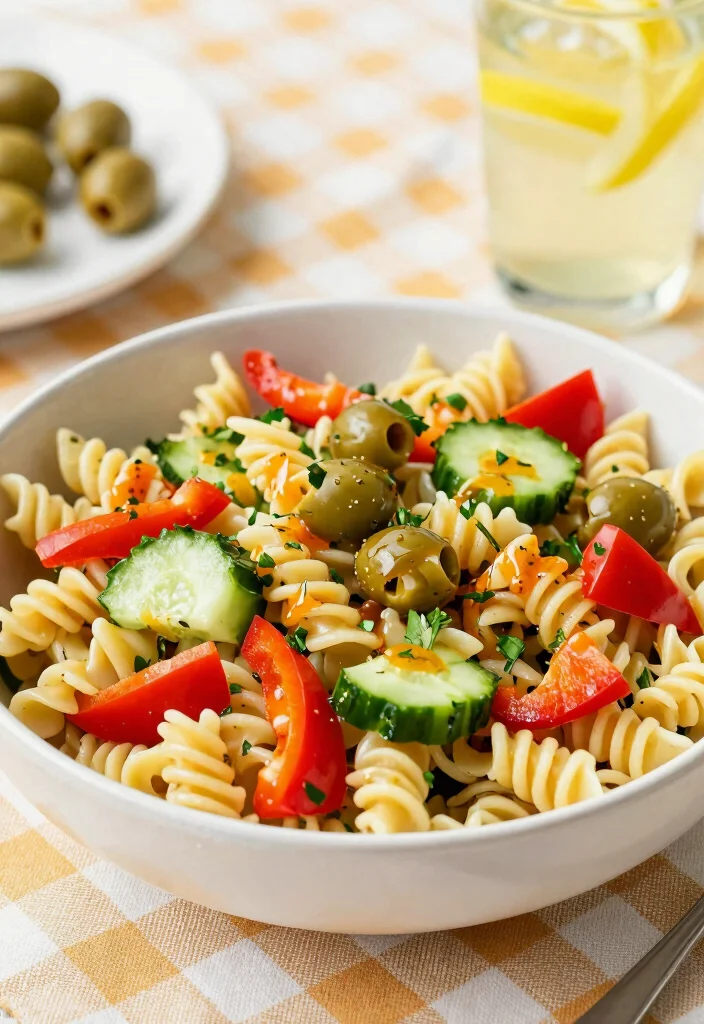 18 No-Oven Dinner Recipes Perfect for Hot Days - 11. Cold Pasta Salad 1