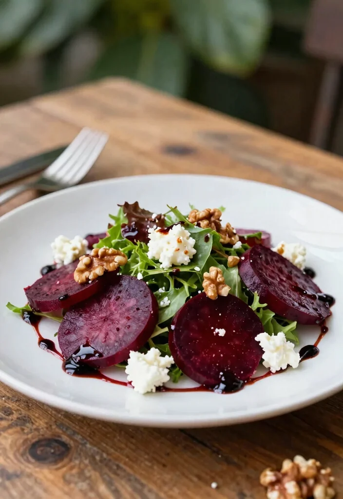 18 No-Oven Dinner Recipes Perfect for Hot Days - 13. Beet and Goat Cheese Salad 1