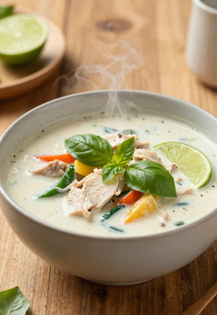 18 No-Pasta Dinner Recipes That Are Still Comforting - 12. Thai Coconut Soup 1