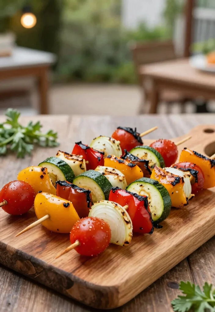 18 No-Pasta Dinner Recipes That Are Still Comforting - 17. Grilled Veggie Skewers 1