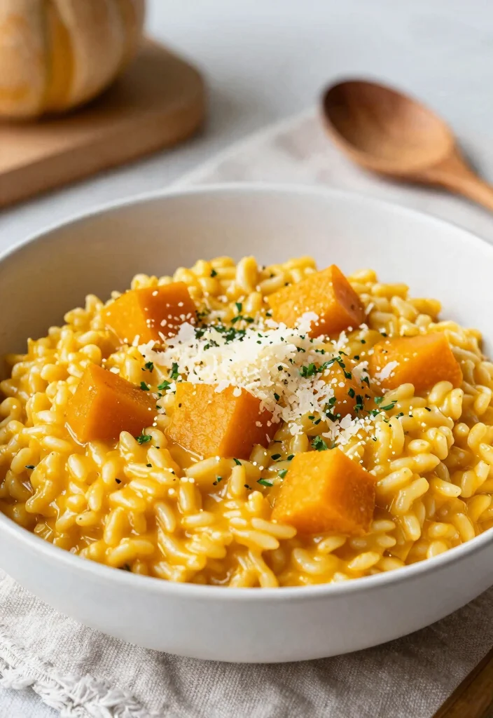 18 No-Pasta Dinner Recipes That Are Still Comforting - 9. Butternut Squash Risotto 1