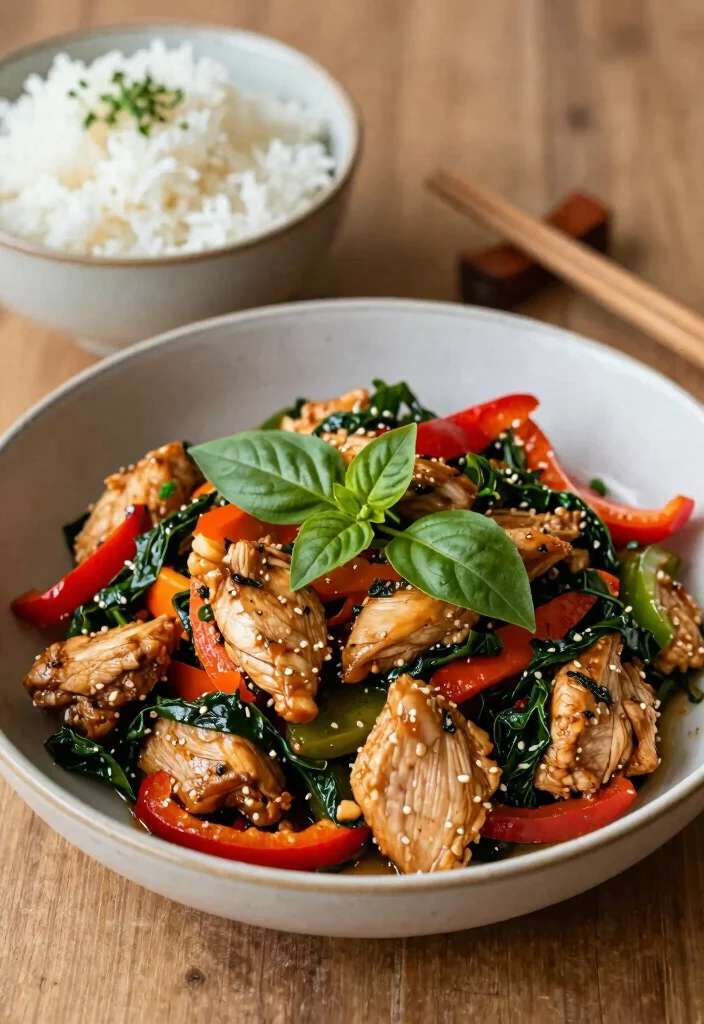 19 21 Day Fix-Approved Dinner Recipes You’ll Actually Enjoy - 11. Thai Basil Chicken 1