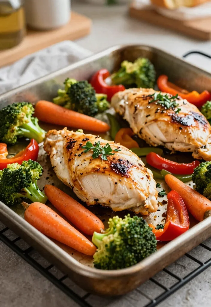 19 21 Day Fix-Approved Dinner Recipes You’ll Actually Enjoy - 12. One-Pan Chicken and Veggies 1