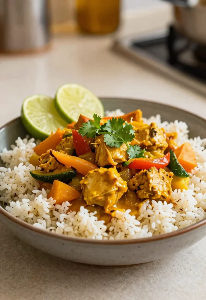 19 21 Day Fix-Approved Dinner Recipes You’ll Actually Enjoy - 14. Coconut Curry Chicken 1