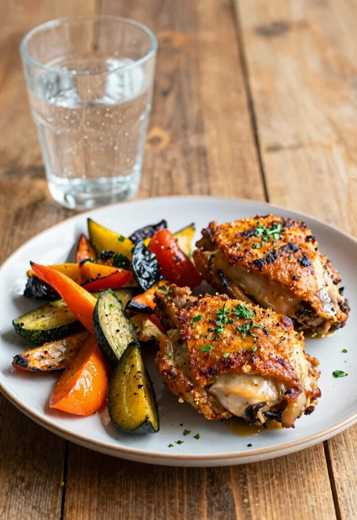 19 21 Day Fix-Approved Dinner Recipes You’ll Actually Enjoy - 15. Herb-Roasted Chicken Thighs 1