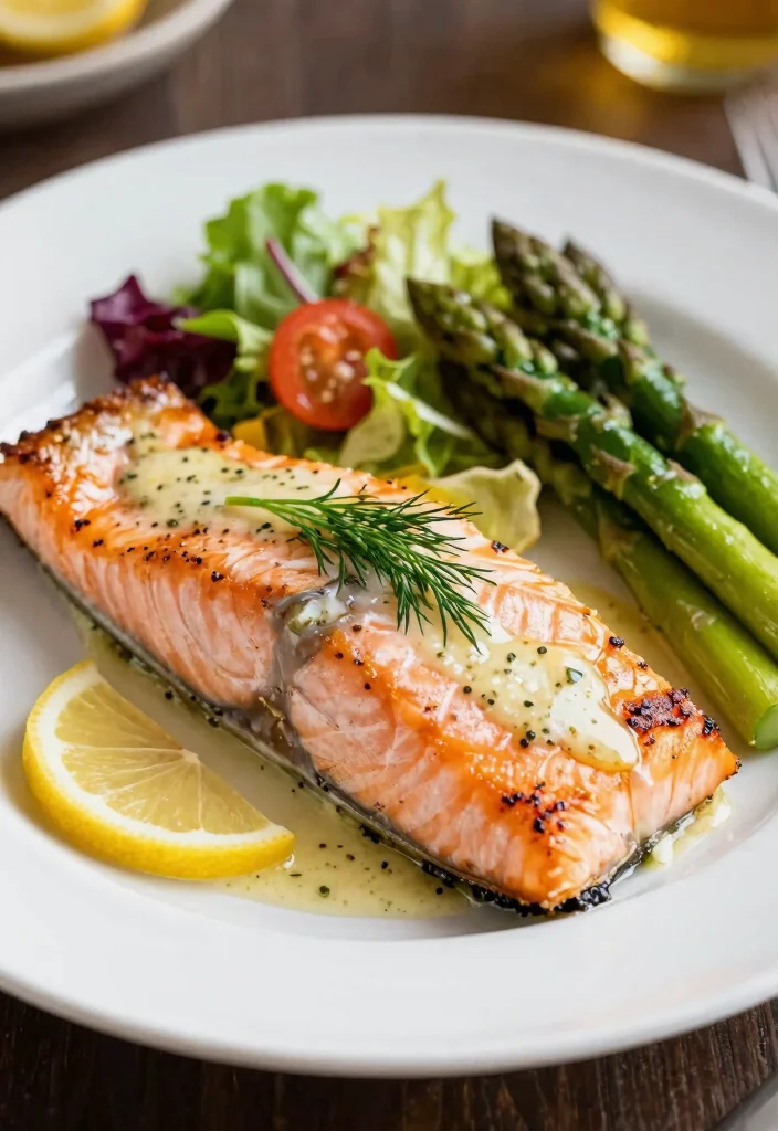 19 21 Day Fix-Approved Dinner Recipes You’ll Actually Enjoy - 3. Baked Lemon Garlic Salmon 1