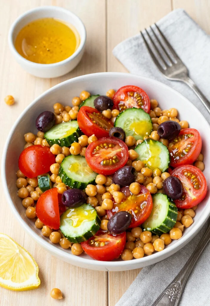 19 21 Day Fix-Approved Dinner Recipes You’ll Actually Enjoy - 7. Mediterranean Chickpea Salad 1