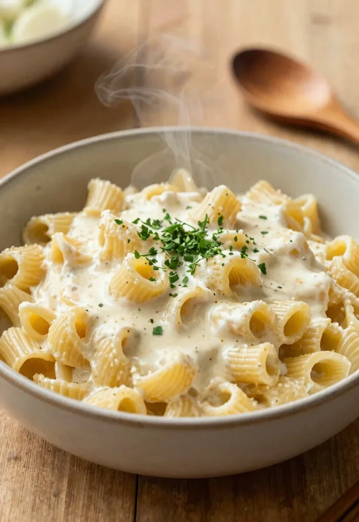 19 Budget-Friendly Healthy Dinner Recipes That Taste Amazing - 15. One-Pot Garlic Parmesan Pasta 1